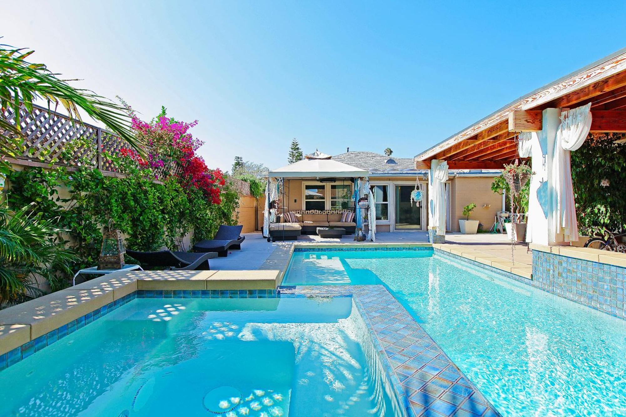 Oasis With Pool And Music Studio By Benvenu Villa Los Angeles Buitenkant foto